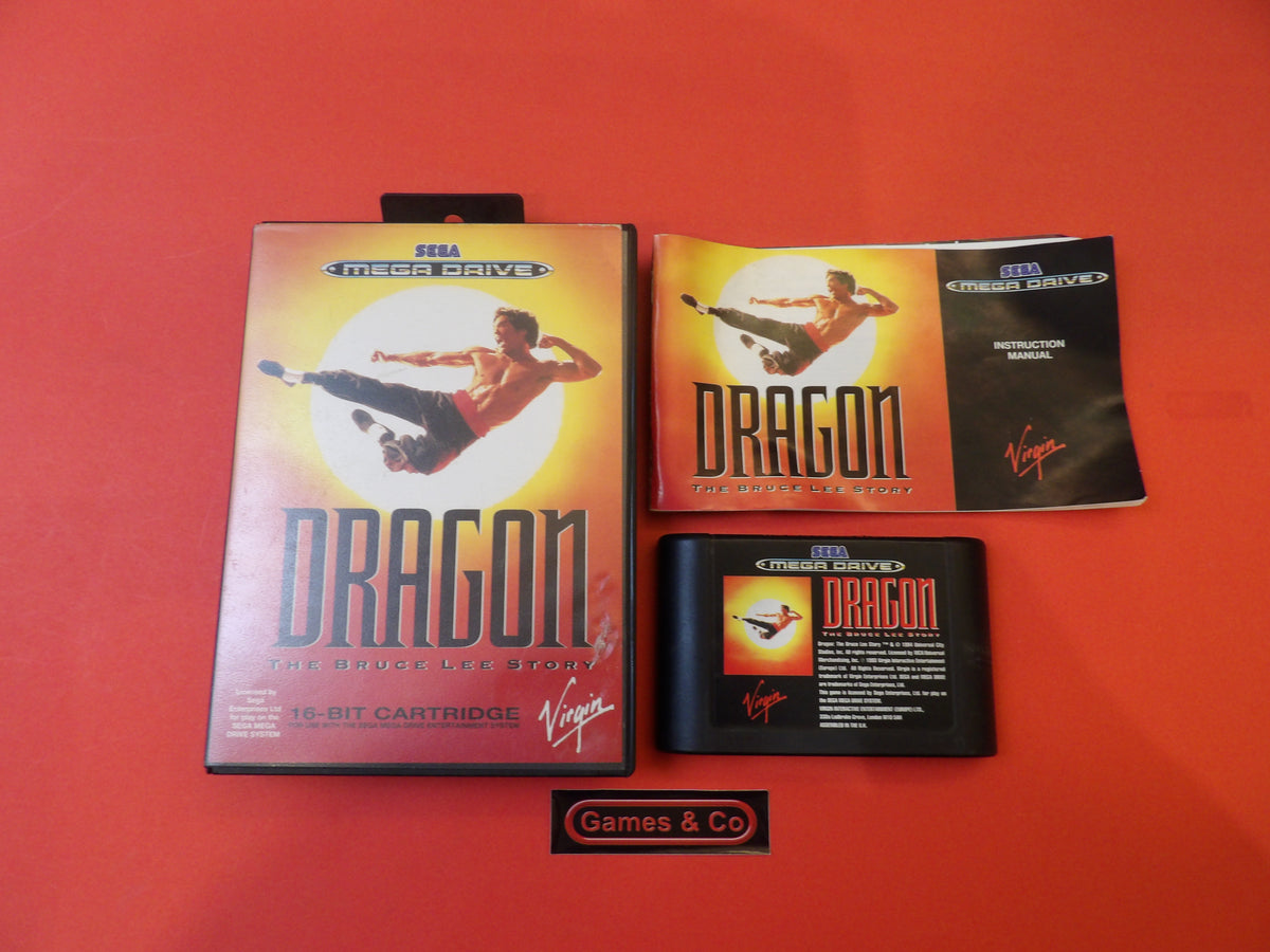 DRAGON THE BRUCE LEE STORY - SEGA MEGA DRIVE
