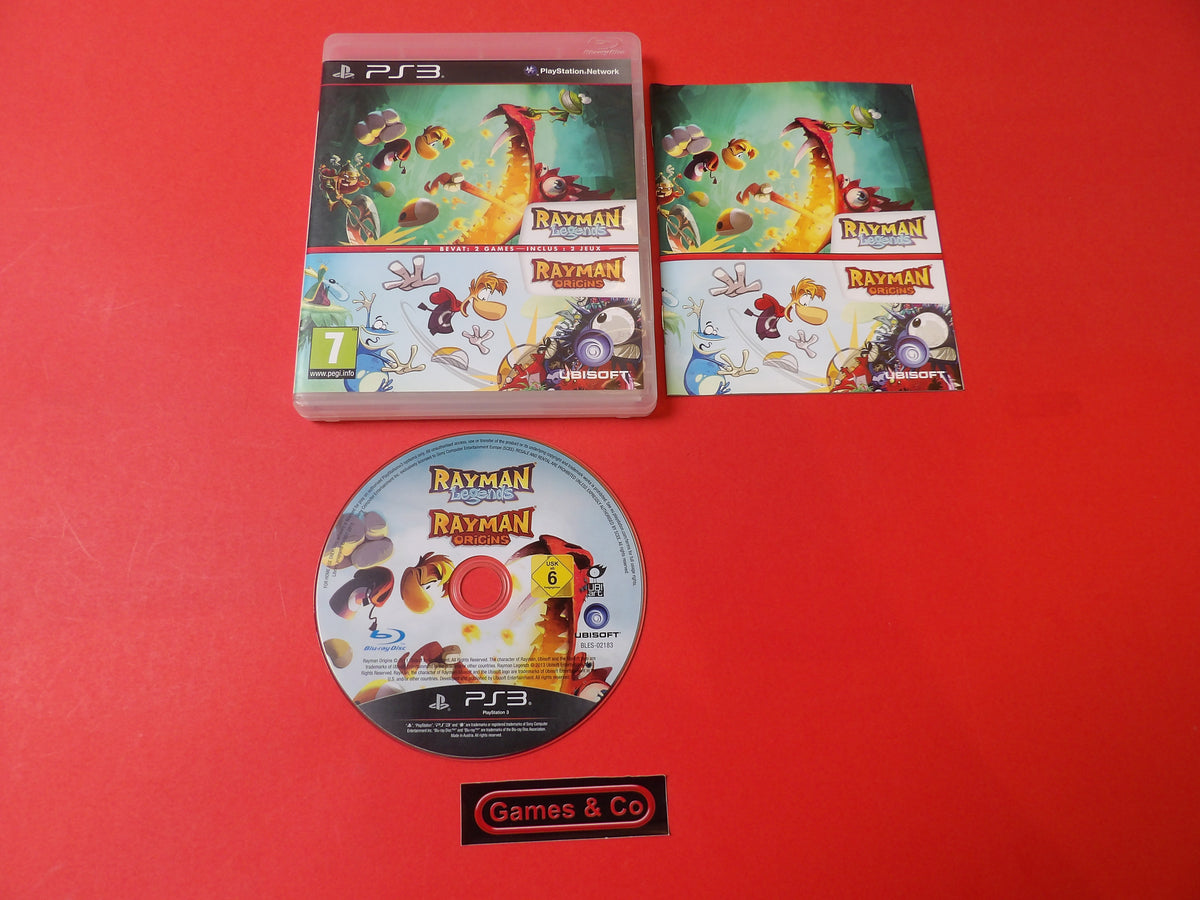 RAYMAN LEGENDS + RAYMAN ORIGINS - PS3