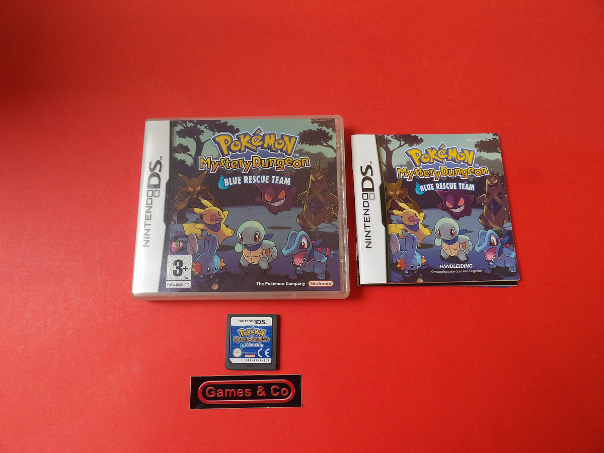 POKEMON MYSTERY DUNGEON BLUE RESCUE TEAM - NINTENDO DS