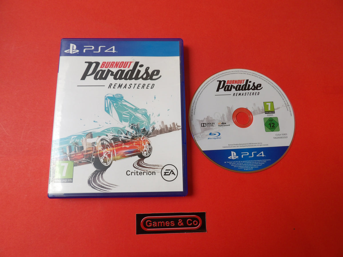 BURNOUT PARADISE - PS4