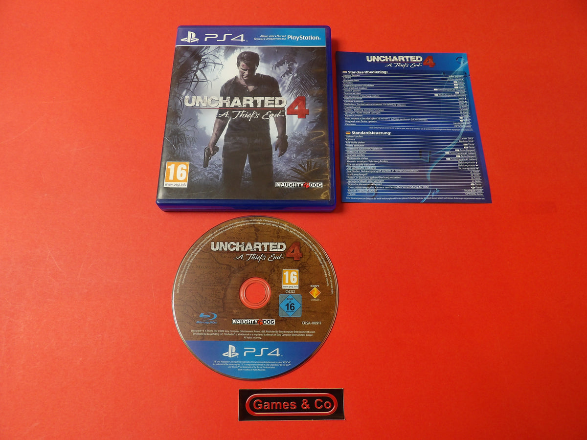 UNCHARTED 4 A THIEF'S END - PS4