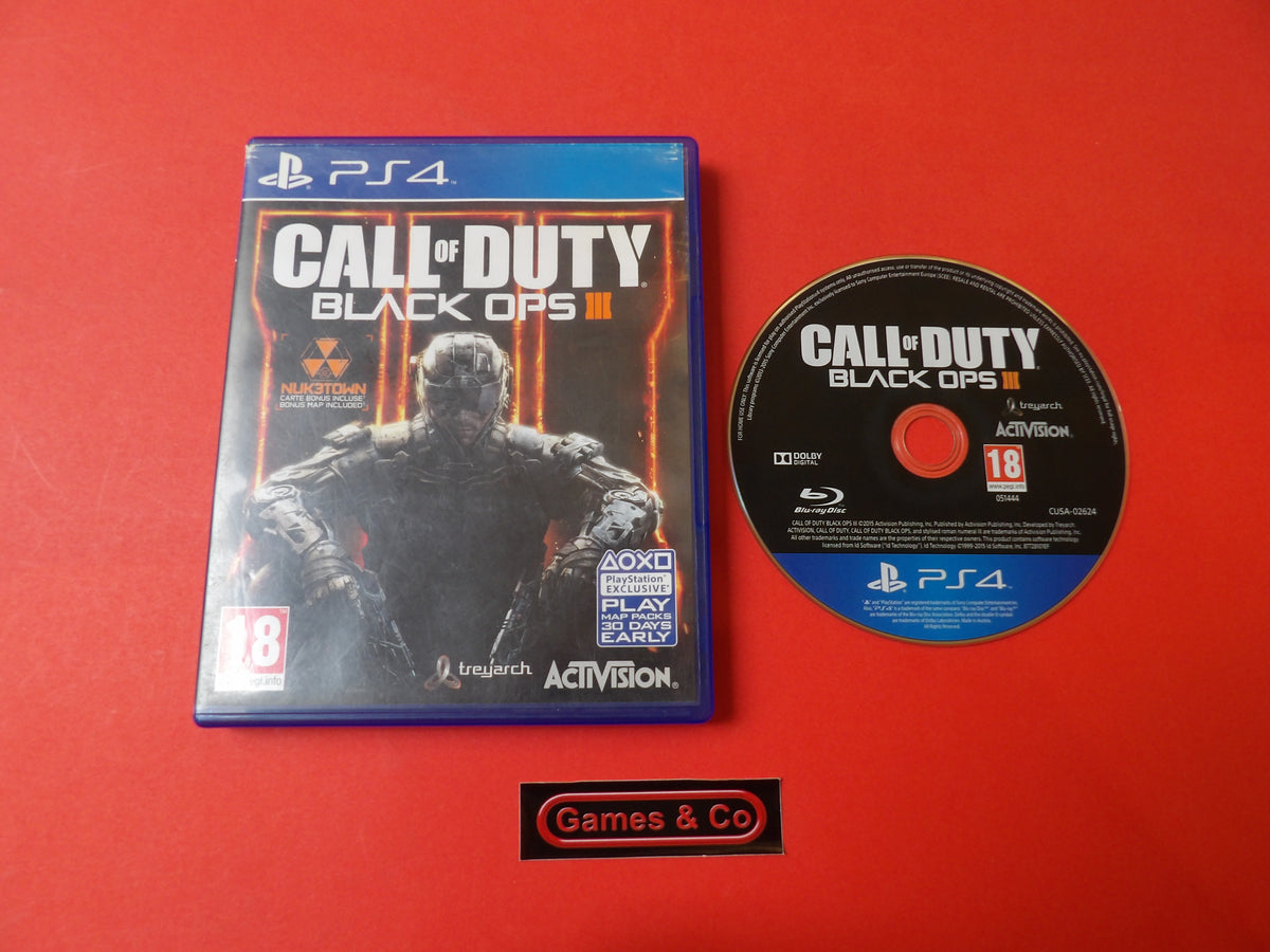 CALL OF DUTY BLACK OPS III - PS4