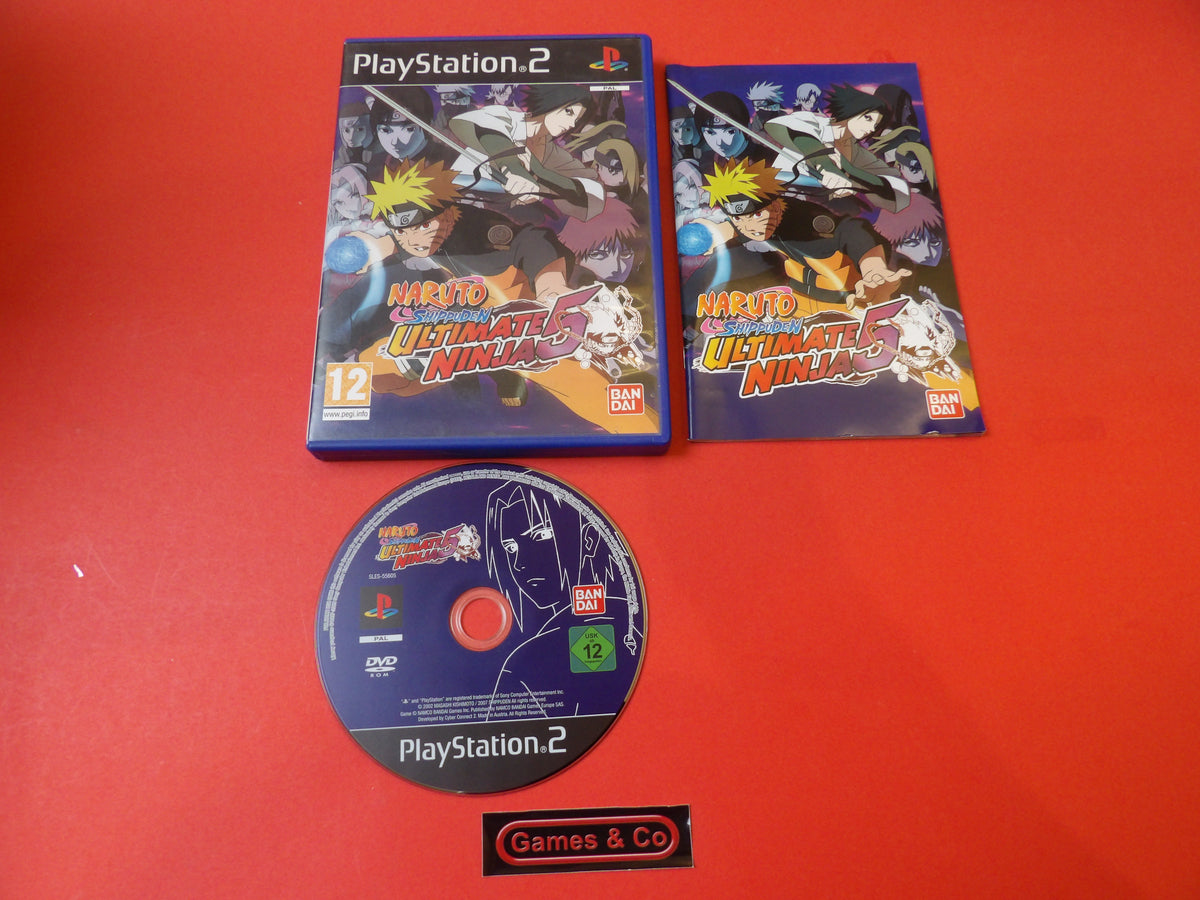 NARUTO SHIPPUDEN ULTIMATE NINJA 5 - PS2