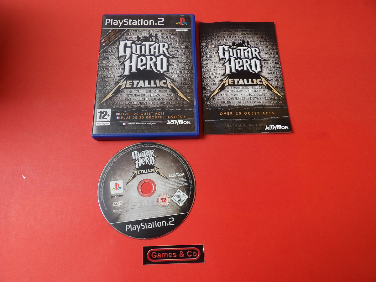 GUITAR HERO METALLICA - PS2