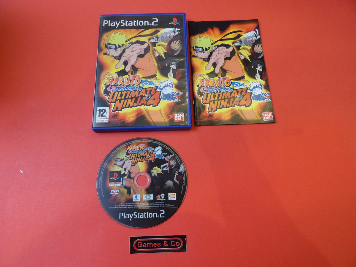 NARUTO SHIPPUDEN ULTIMATE NINJA 4 - PS2