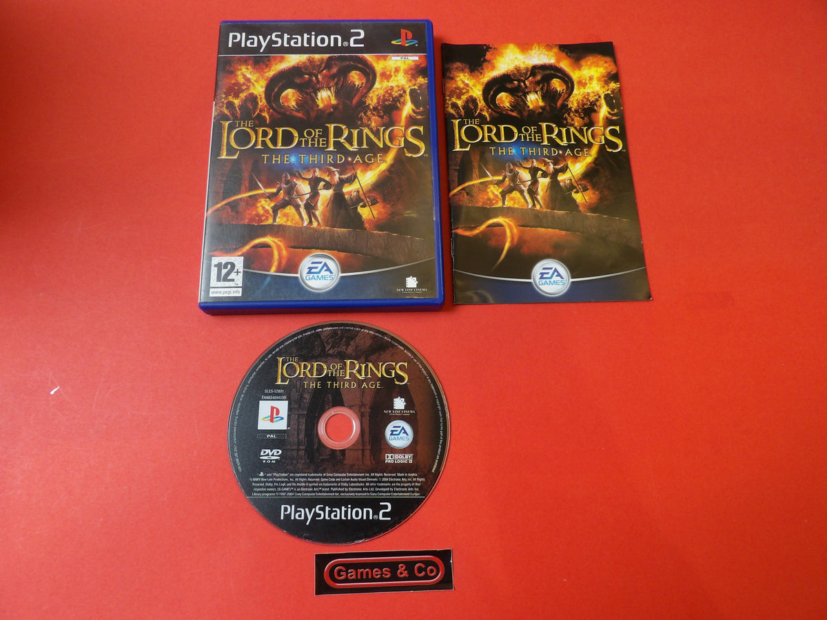 THE LORD OF THE RINGS THE THIRD AGE - PS2
