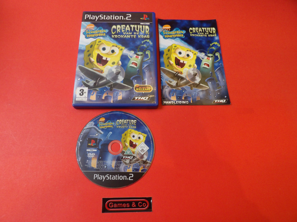 SPONGEBOB SQUAREPANTS CREATUUR VAN DE KROKANTE KRAB - PS2