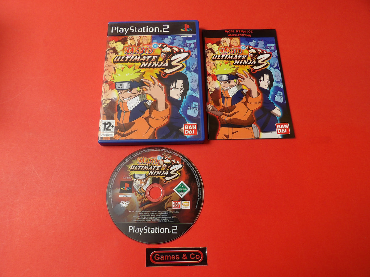NARUTO ULTIMATE NINJA 3 - PS2