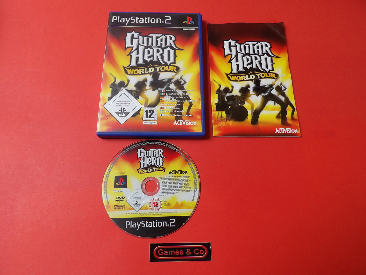 GUITAR HERO WORLD TOUR- PS2