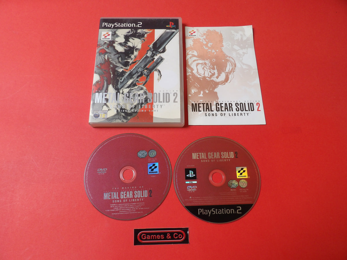 METAL GEAR SOLID 2 SONS OF LIBERTY - PS2