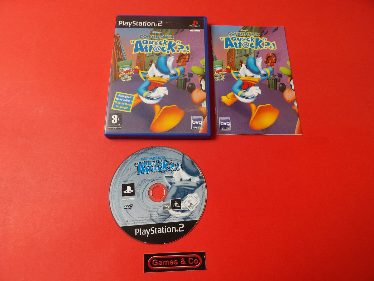DONALD DUCK QUACK ATTACK - PS2