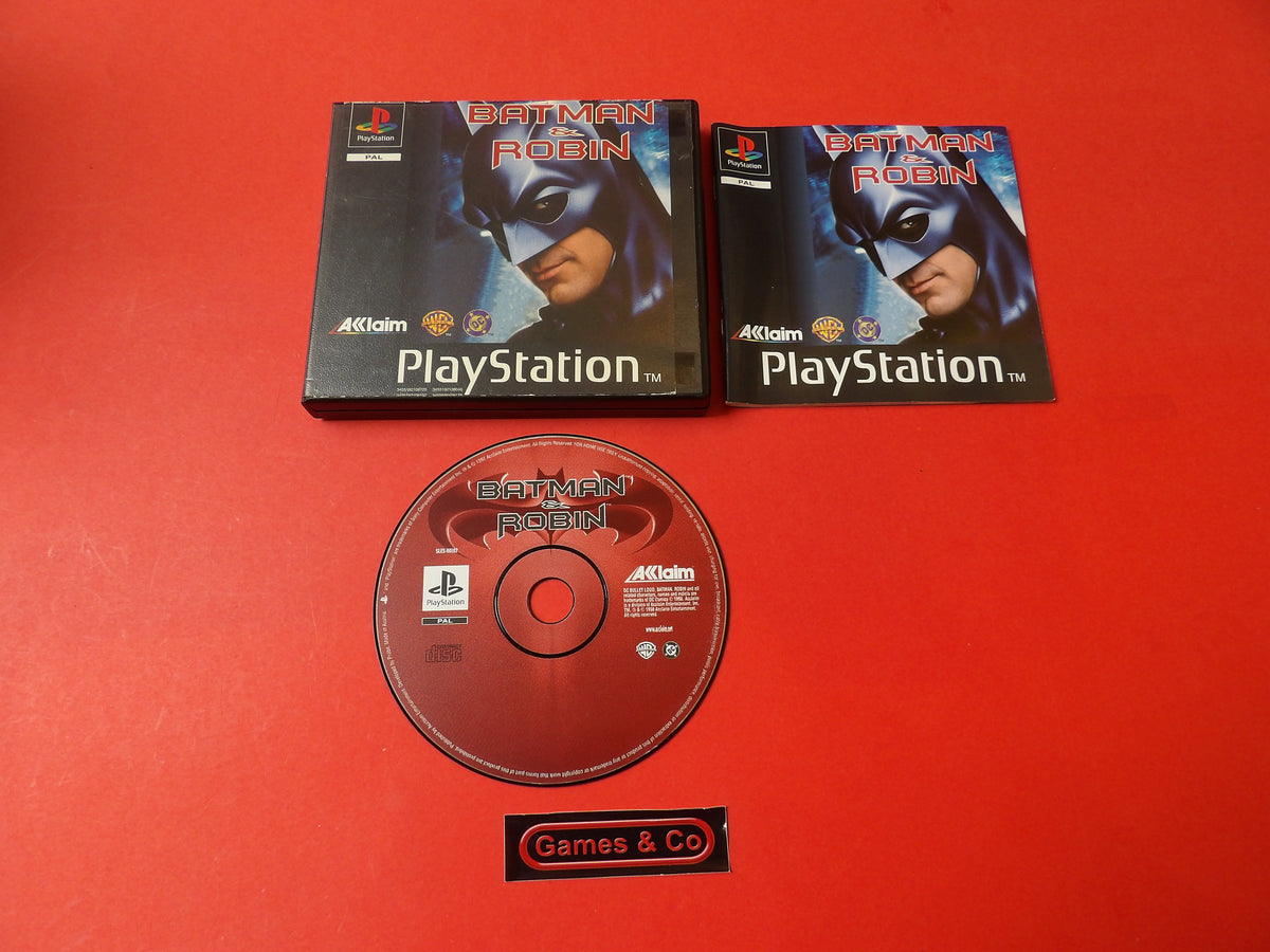 BATMAN & ROBIN - PS1