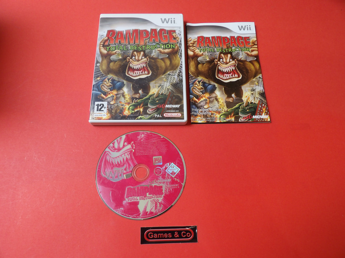 RAMPAGE TOTAL DESTRUCTION - NINTENDO WII