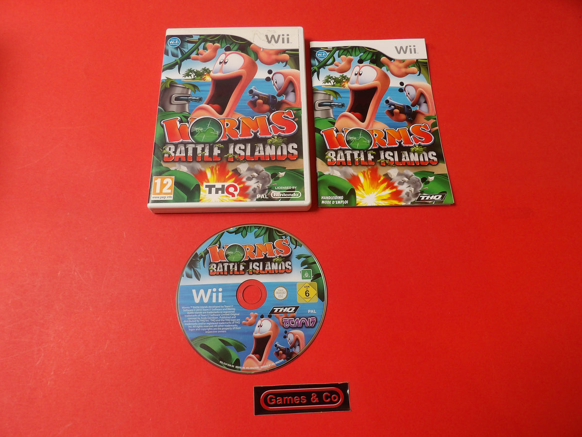 WORMS BATTLE ISLANDS - NINTENDO WII
