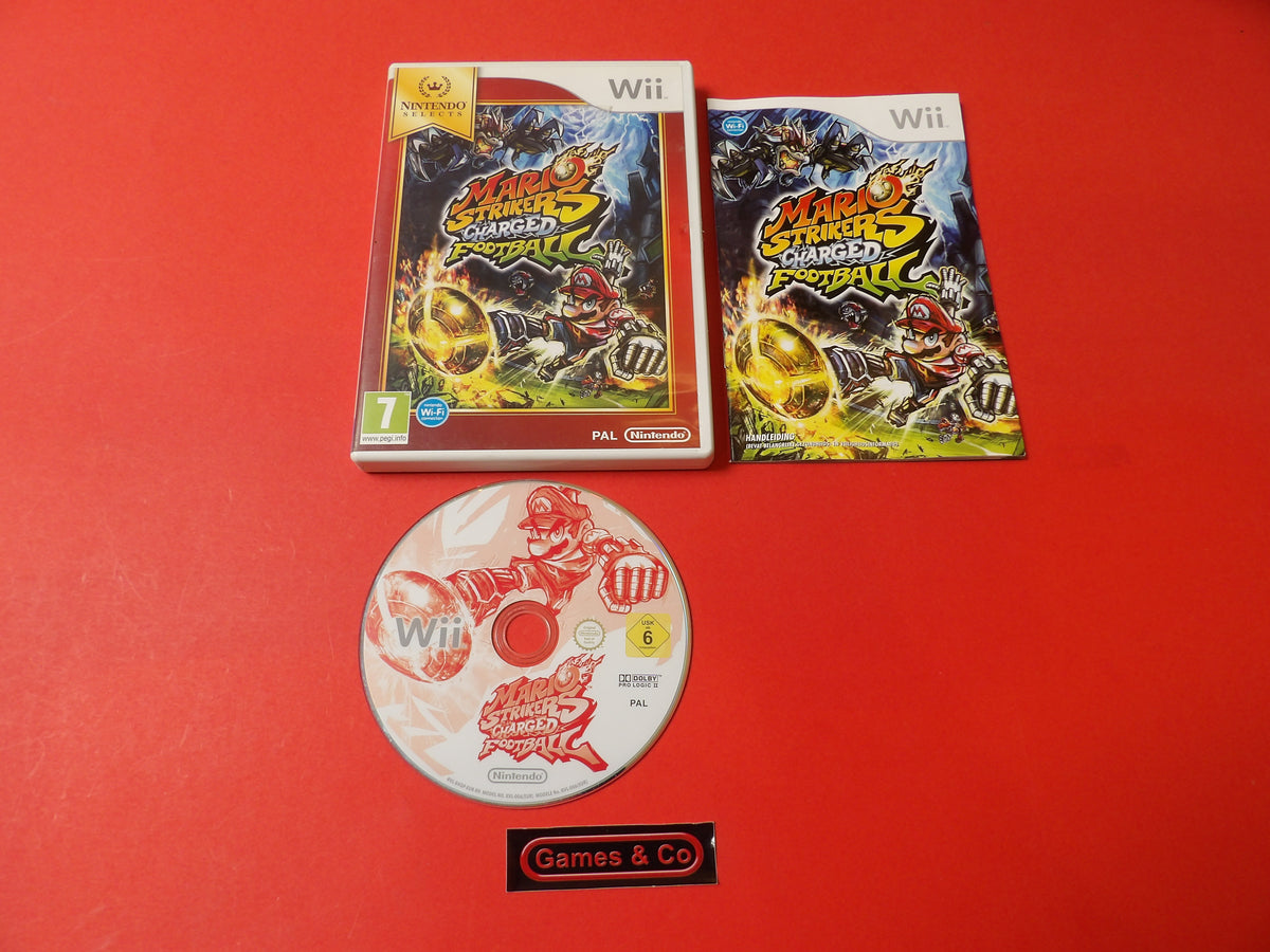 MARIO STRIKERS CHARGED FOOTBALL - NINTENDO WII