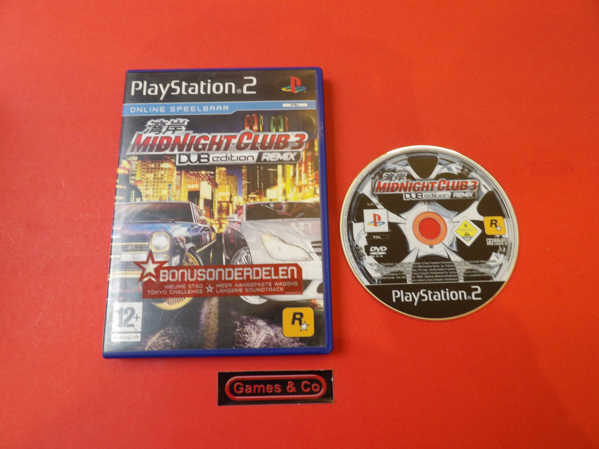 MIDNIGHT CLUB 3 DUB EDITION REMIX - PLAYSTATION 2