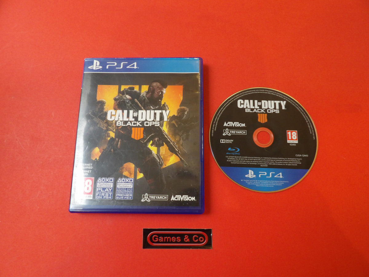 CALL OF DUTY BLACK OPS IIII - PS4