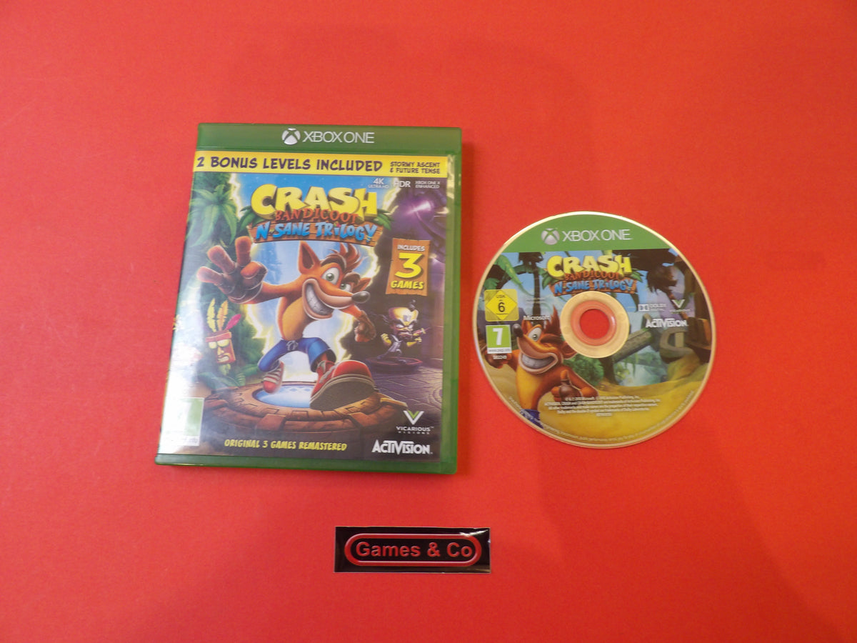 CRASH BANDICOOT N-SANE TRILOGY - XBOX ONE