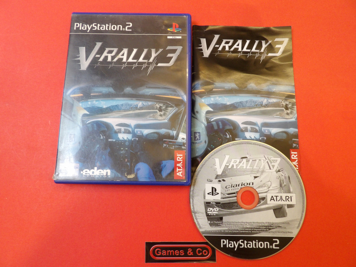 V-RALLY - PLAYSTATION 2