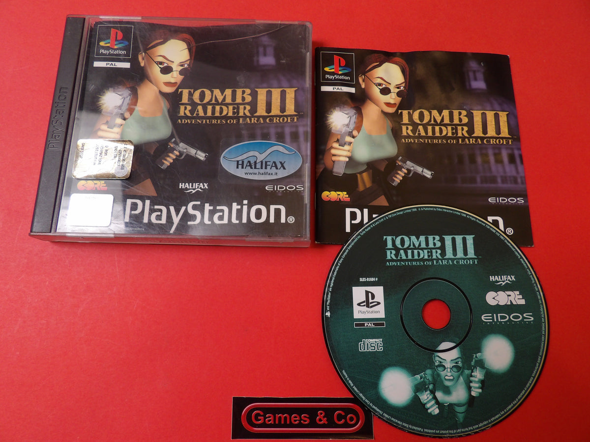 TOMB RAIDER 3 - PLAYSTATION 1
