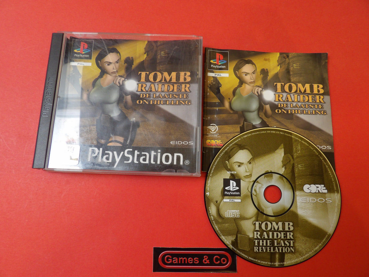 TOMB RAIDER DE LAATSTE ONTHULLING - PLAYSTATION 1
