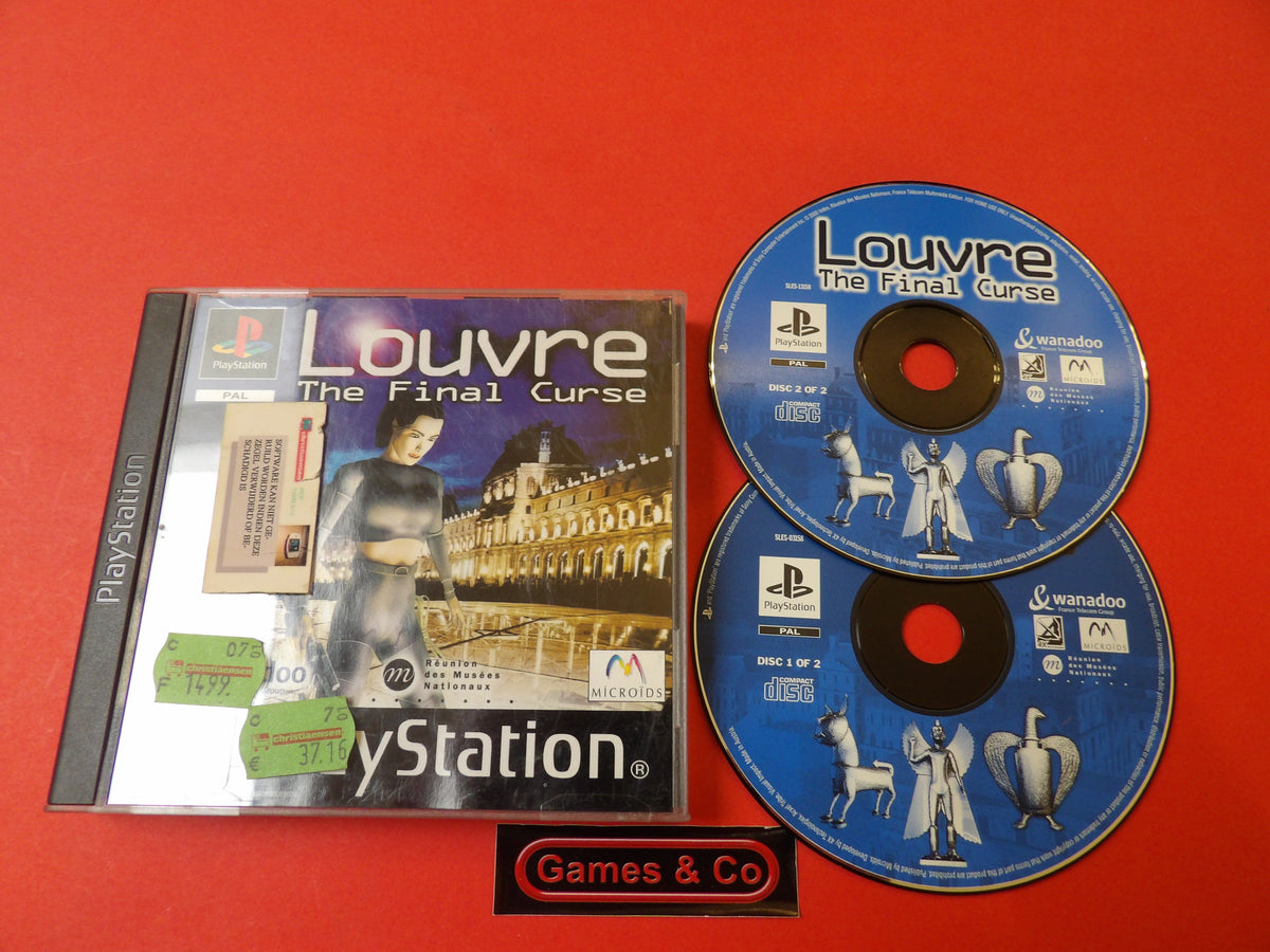 LOUVRE THE FINAL CURSE - PLAYSTATION 1