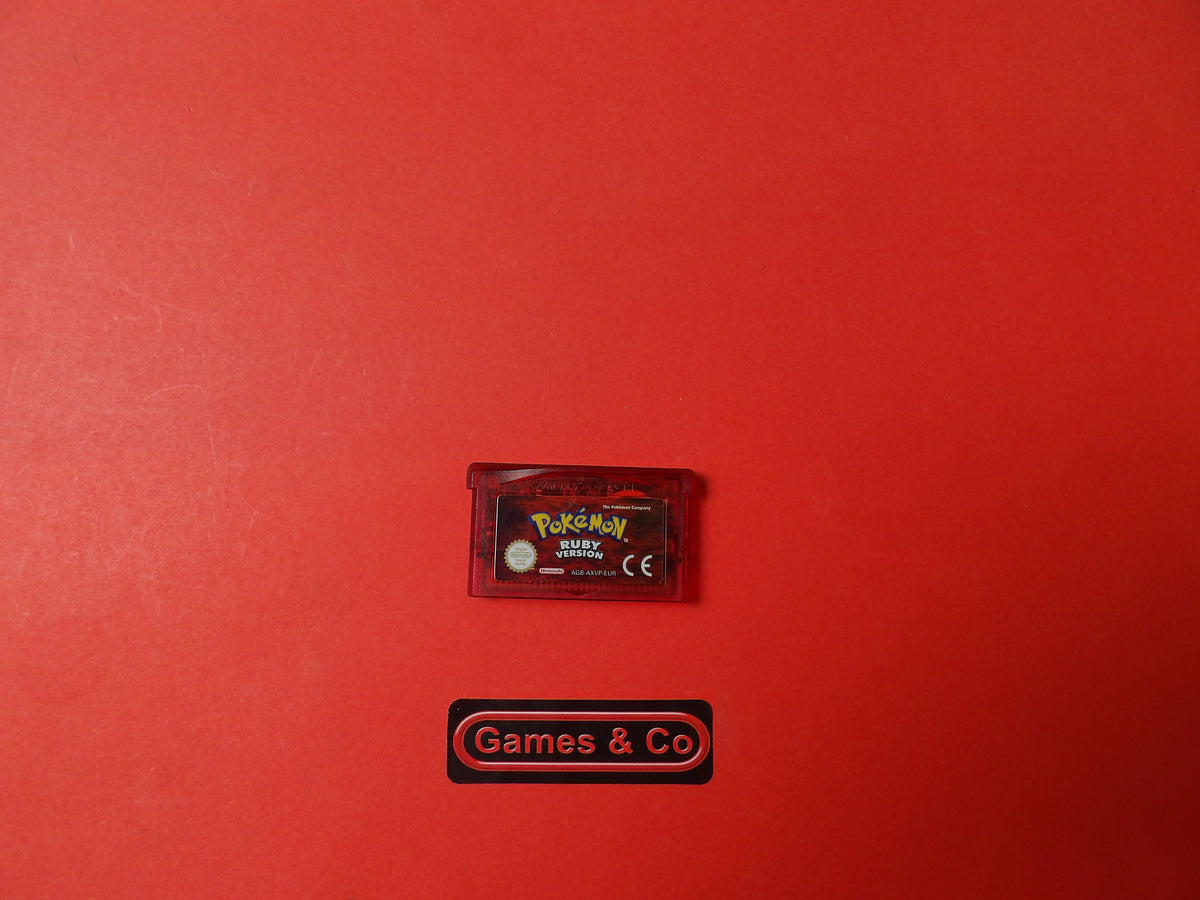 POKEMON RUBY - NINTENDO GAMEBOY ADVANCE