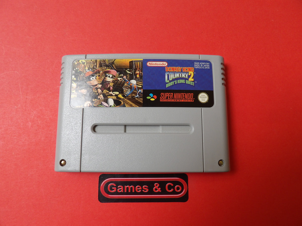 DONKEY KONG COUNTRY 2 DIDDYS KONG QUEST - NINTENDO SNES