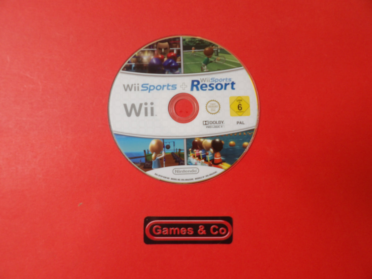 WII SPORT + RESORT - NINTENDO WII