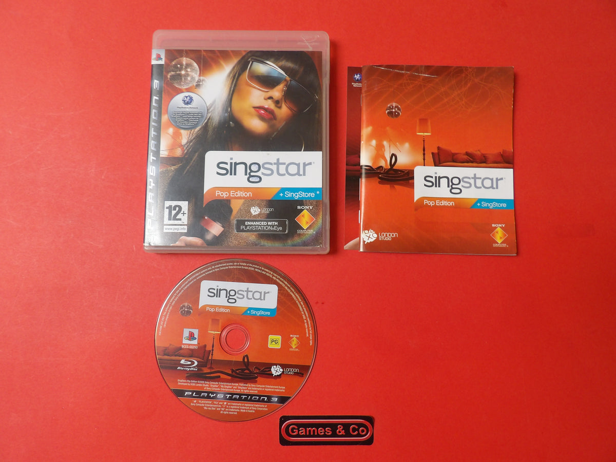SINGSTAR POP EDITION - PS3