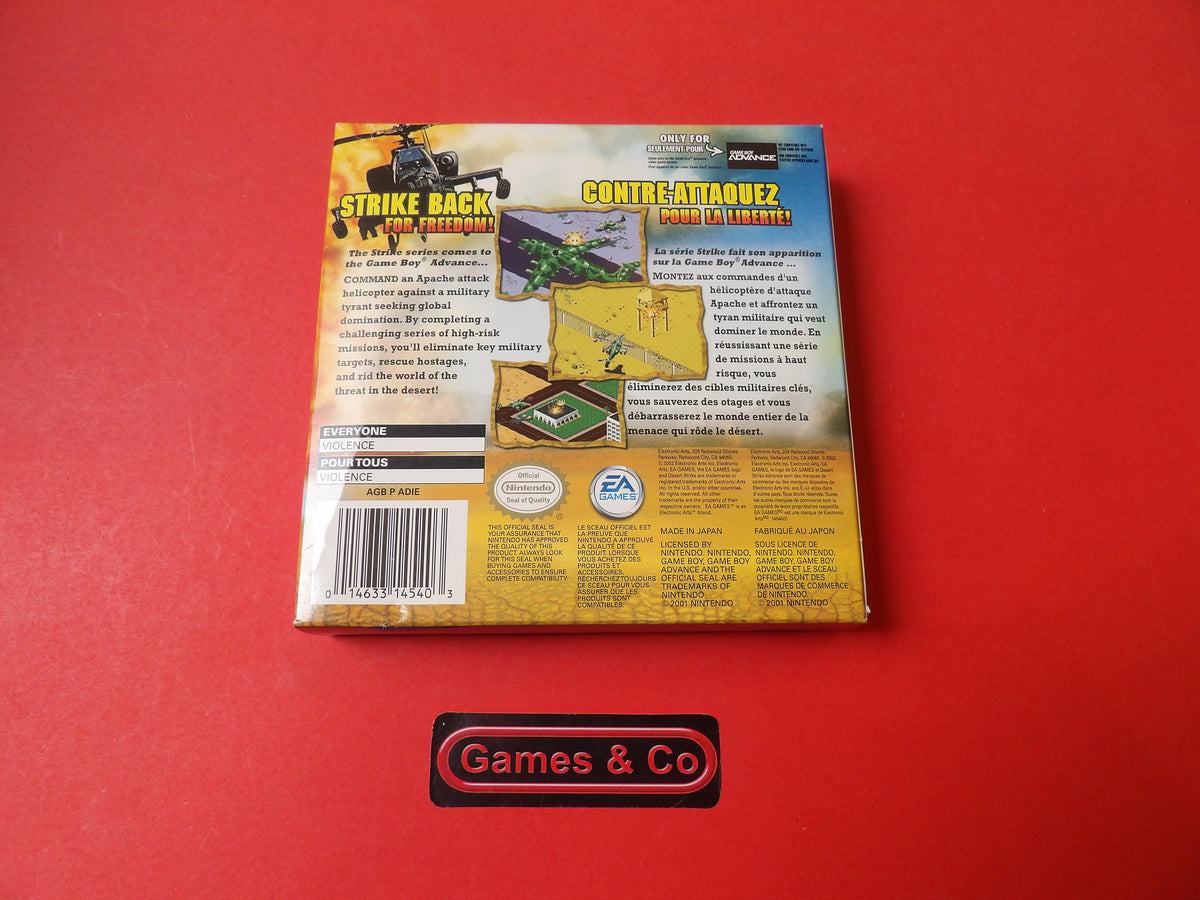 DESERT STRIKE ADVANCE - GAME BOY ADVANCE