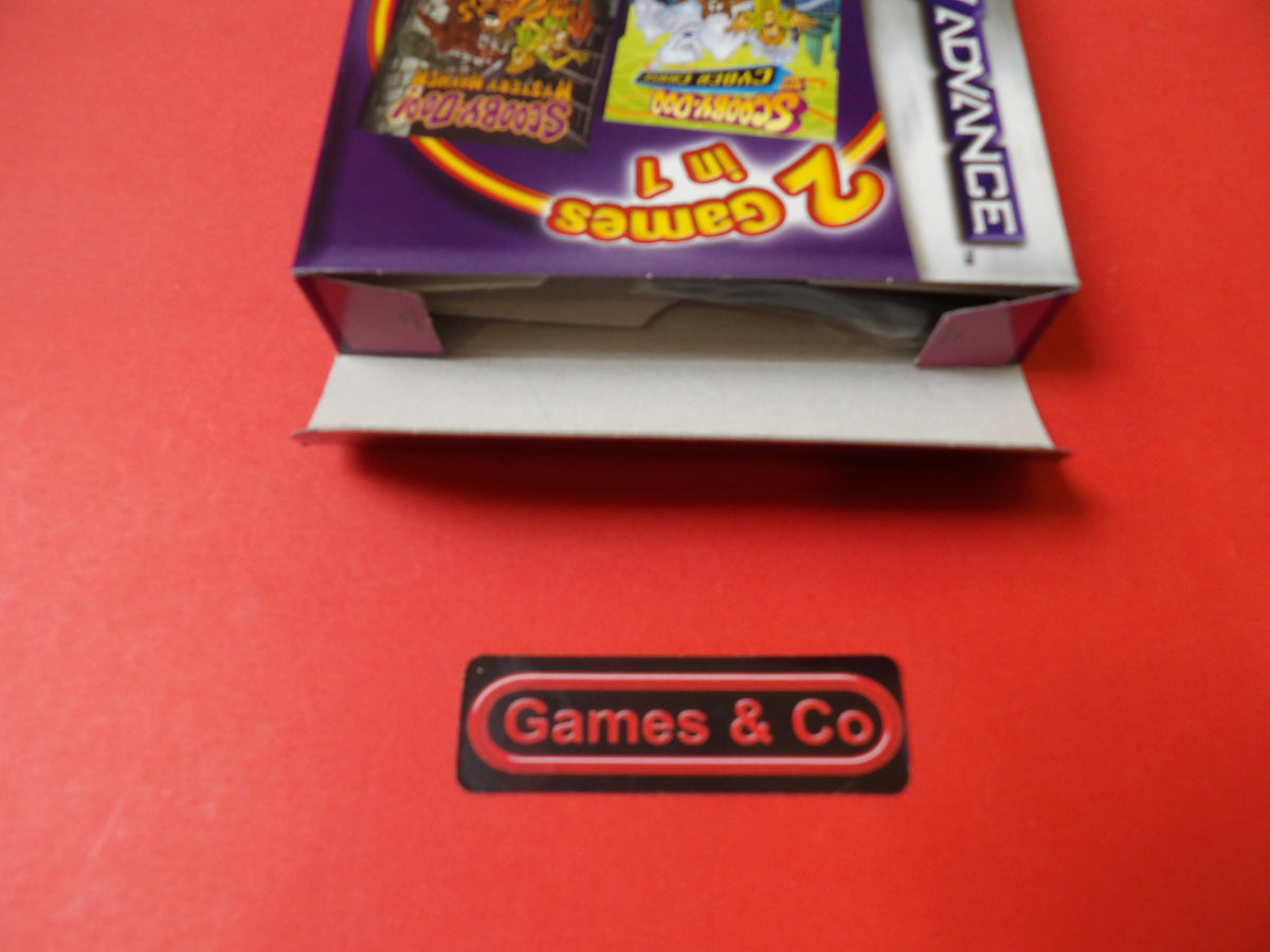 SCOOBY-DOO AND THE CYBER CHASE/ SCOOBY DOO MYSTERIE MAYHEM - GAME BOY ADVANCE
