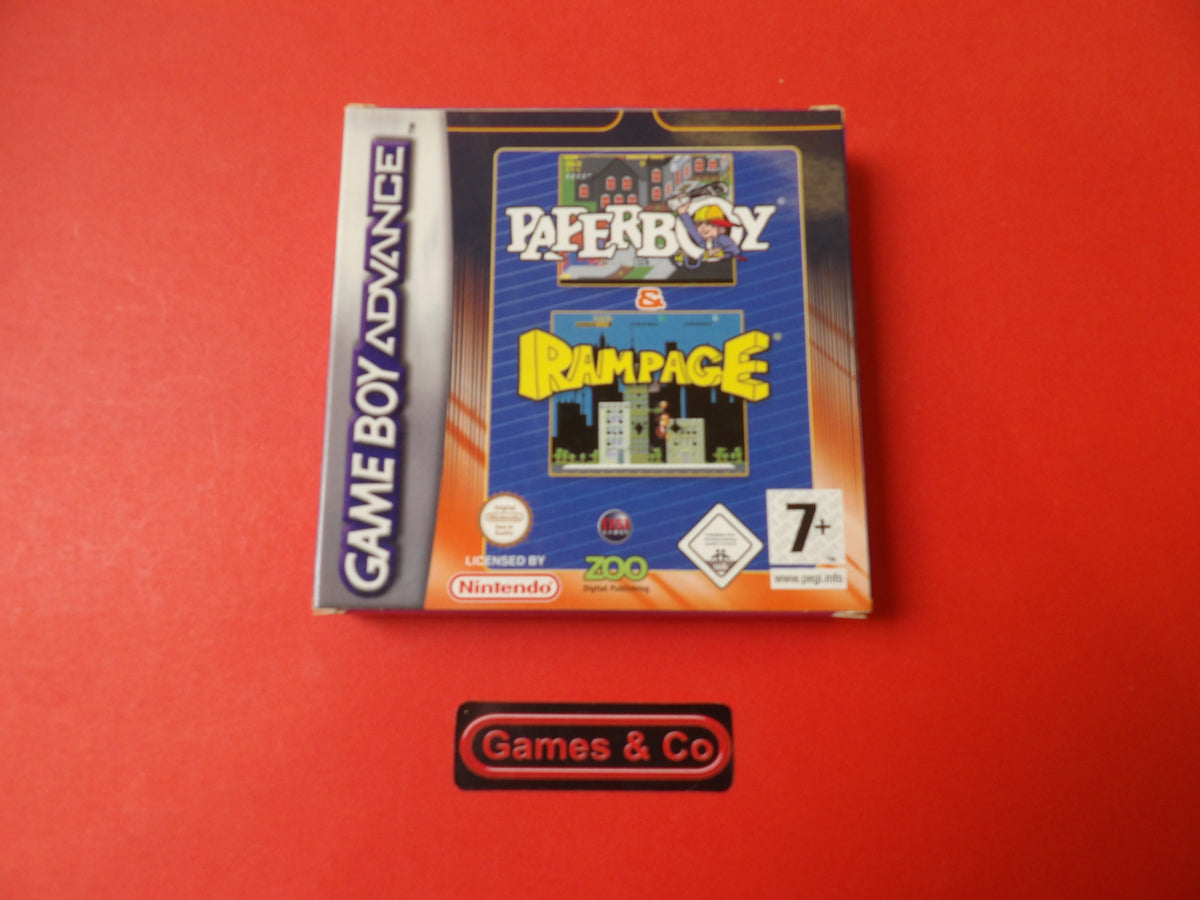 PAPERBOY EN RAMPAGE - GAME BOY ADVANCE
