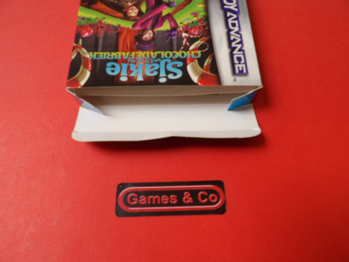 SJAKIE EN DE CHOCOLADEFABRIEK- GAME BOY ADVANCE