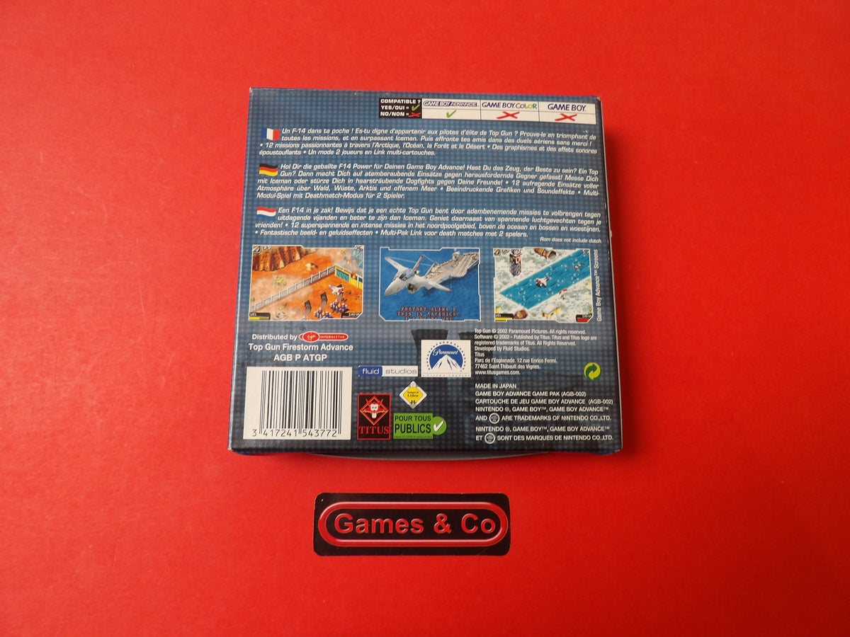 TOP GUN - GAME BOY ADVANCE