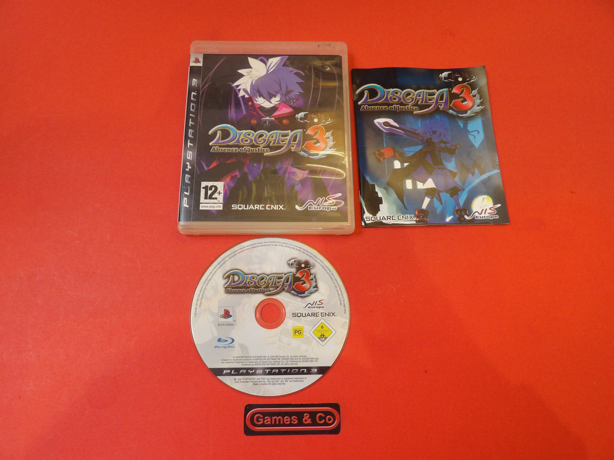 DISGAEA 3 ABSENCE OF JUSTICE - PS3