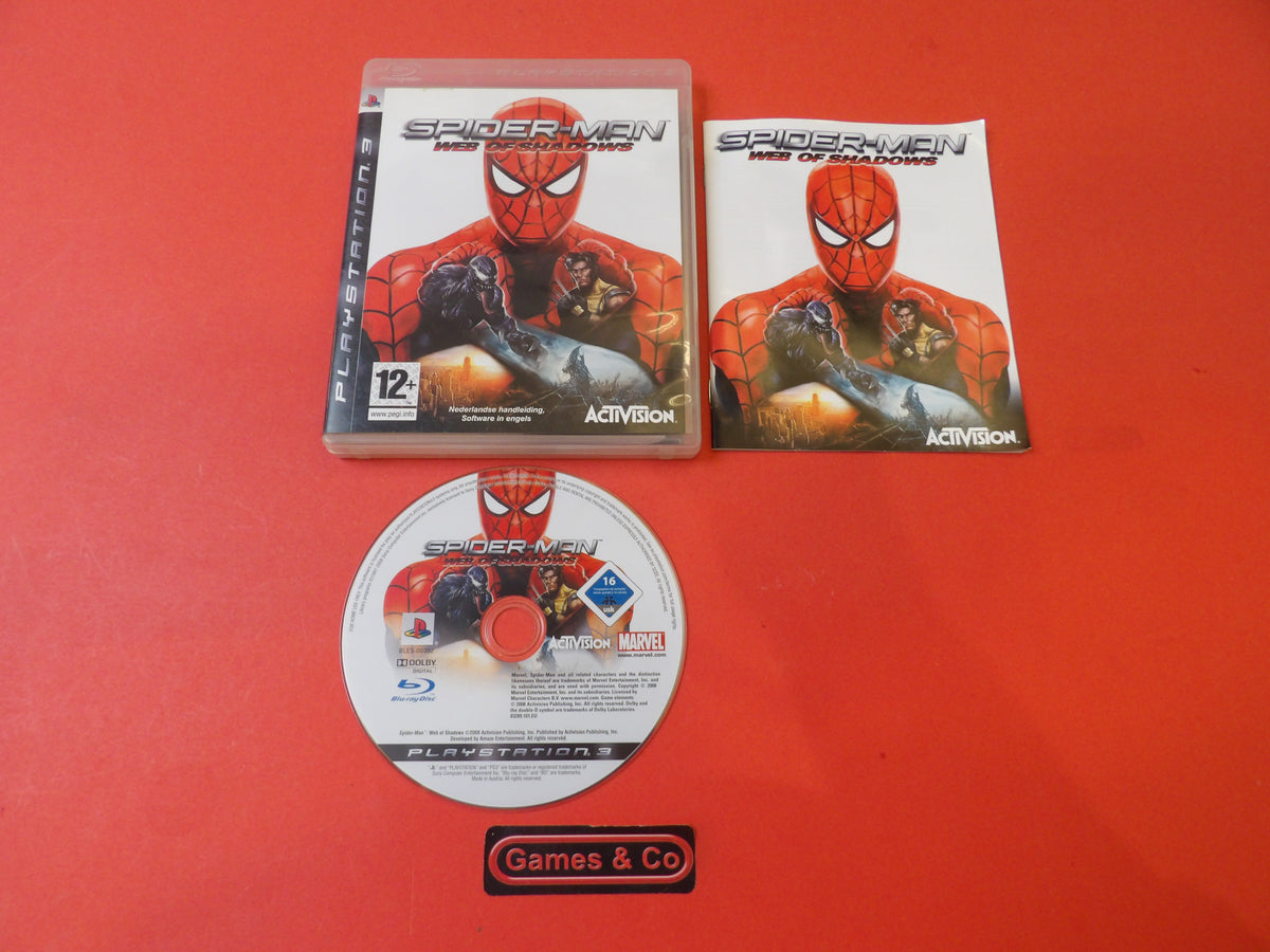 SPIDER-MAN WEB OF SHADOWS - PS3