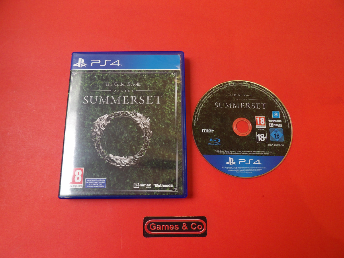 THE ELDER SCROLLS SUMMERSET - PS4