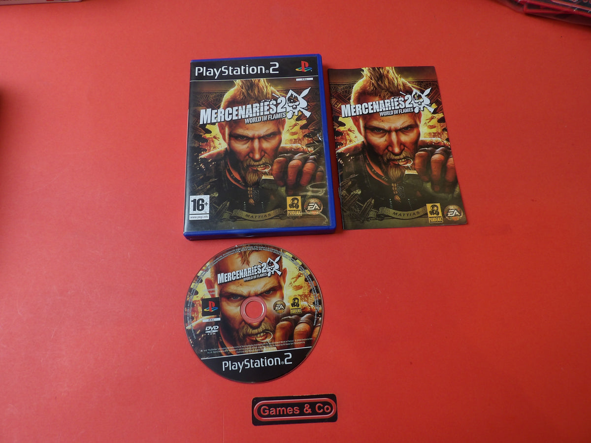 MERCENARIES 2 WORLD IN FLAMES - PS2