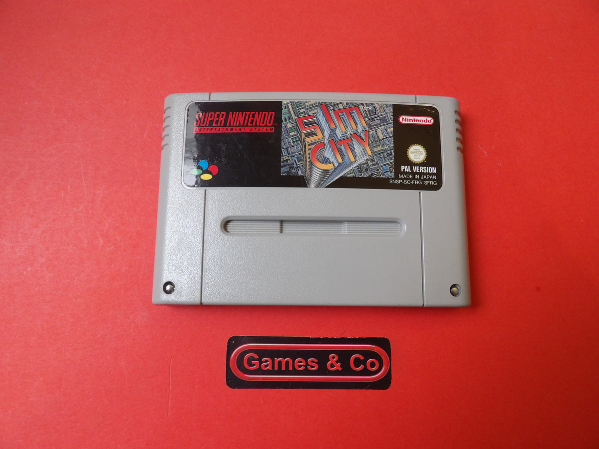 SIM CITY - NINTENDO SNES