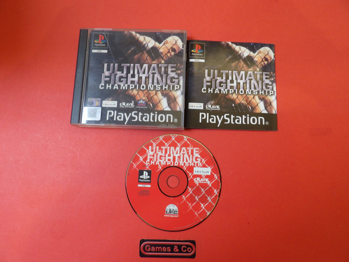 ULTIMATE FIGHTING CHAMPIONSHIP - PLAYSTATION 1