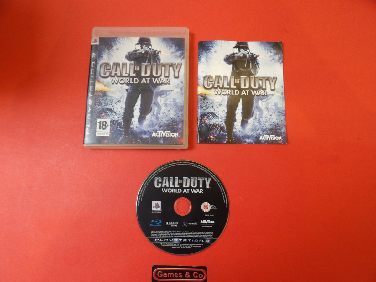CALL OF DUTY WORLD AT WAR - PS3