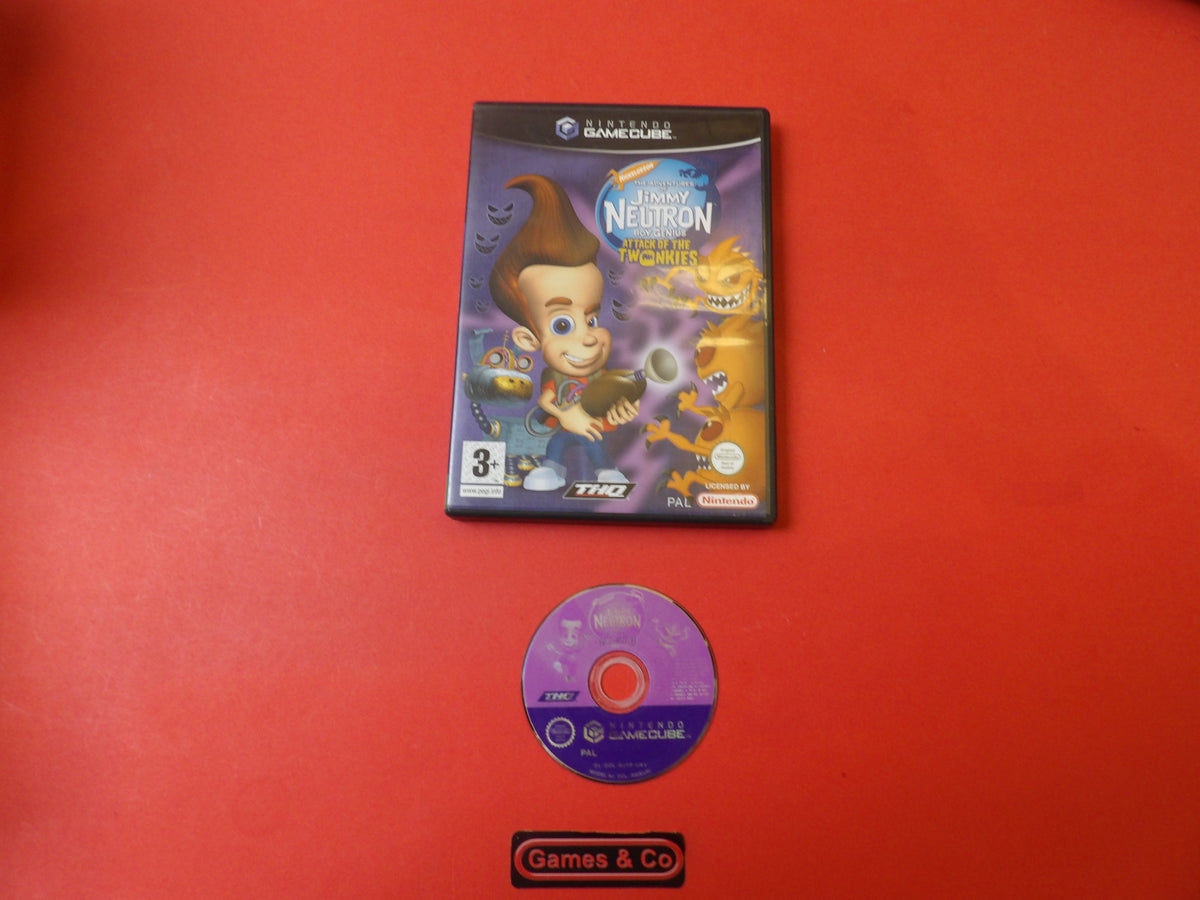 JIMMY NEUTRON ATTACK OF THE TWONKIES - NINTENDO GAMECUBE