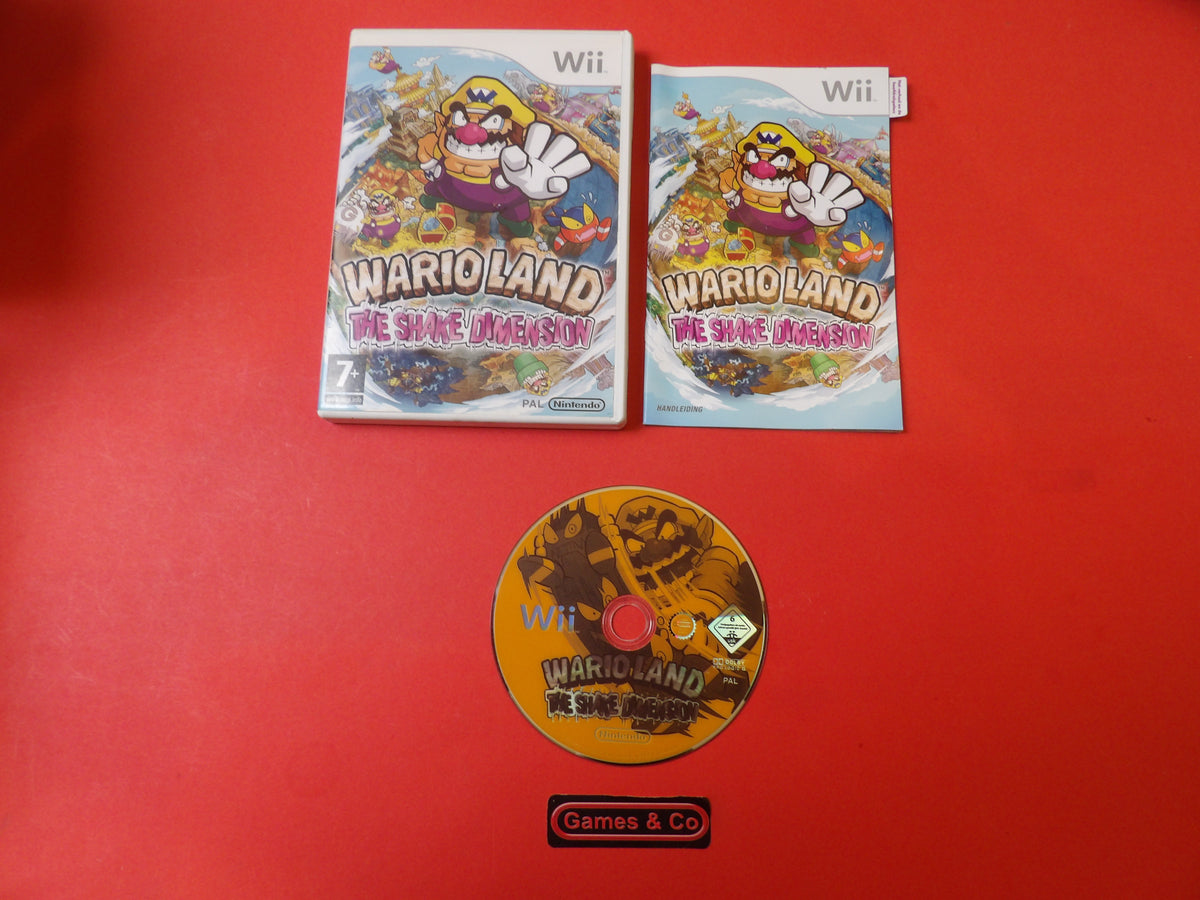 WARIO LAND THE SHAKE DIMENSION - NINTENDO WII