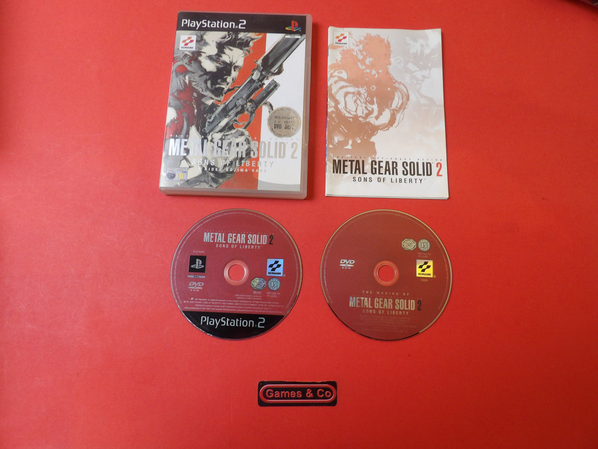 METAL GEAR SOLID 2 SONS OF LIBERTY - PS2
