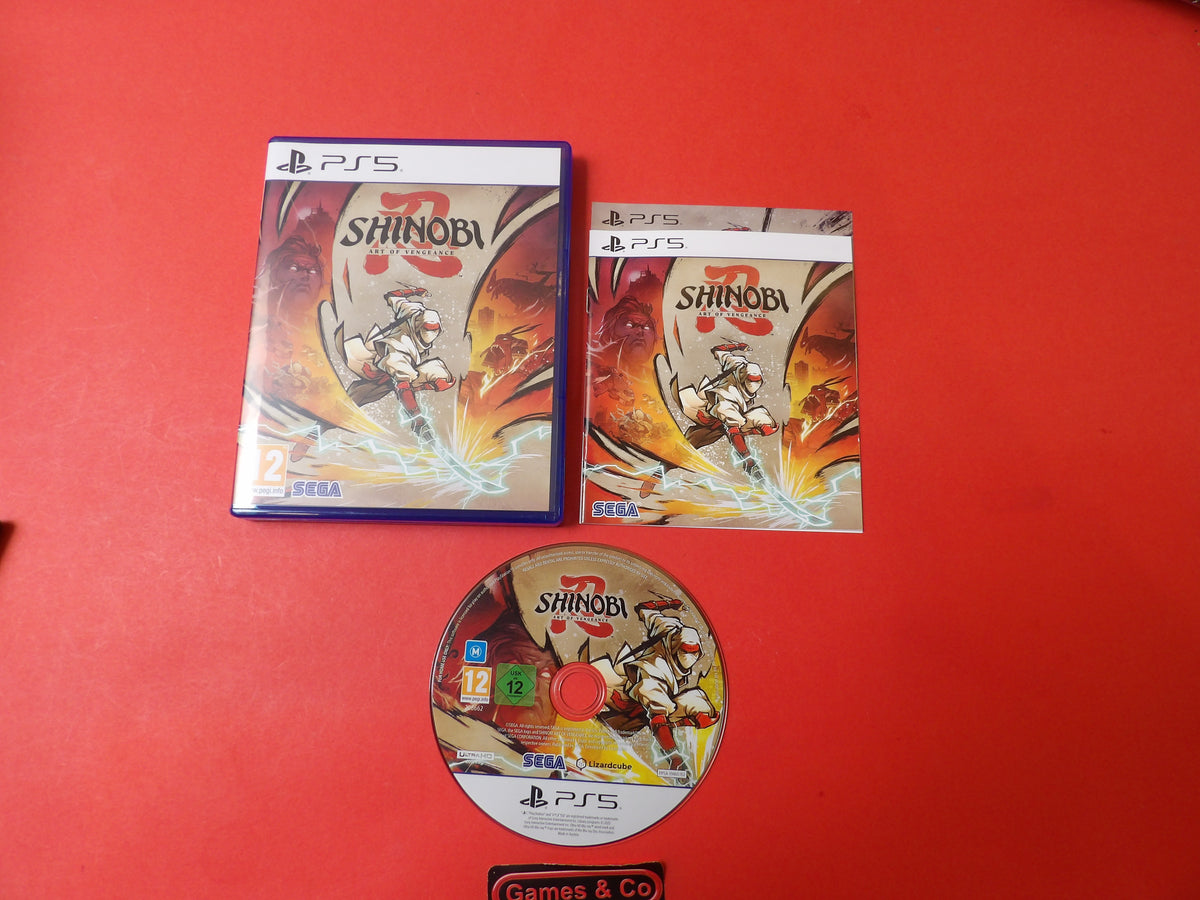 SHINOBI ART OF VENGEANCE - PLAYSTATION 5