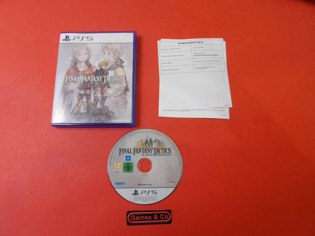 FINAL FANTASY TACTICS - PLAYSTATION 5