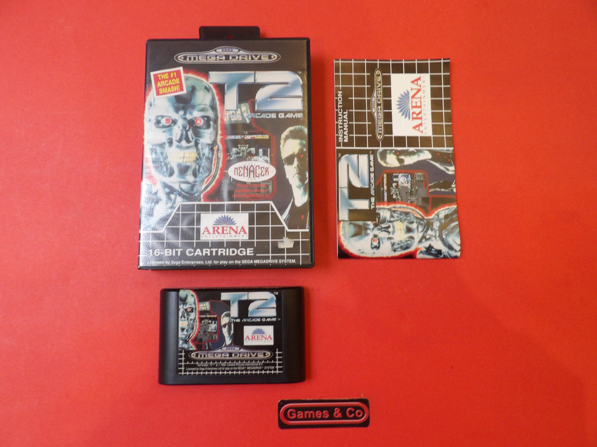 T2 THE ARCADE GAME - SEGA MEGA DRIVE