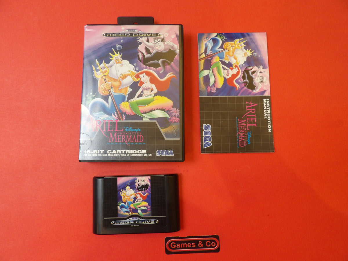 DISNEY ARIEL THE LITTLE MERMAID - SEGA MEGA DRIVE