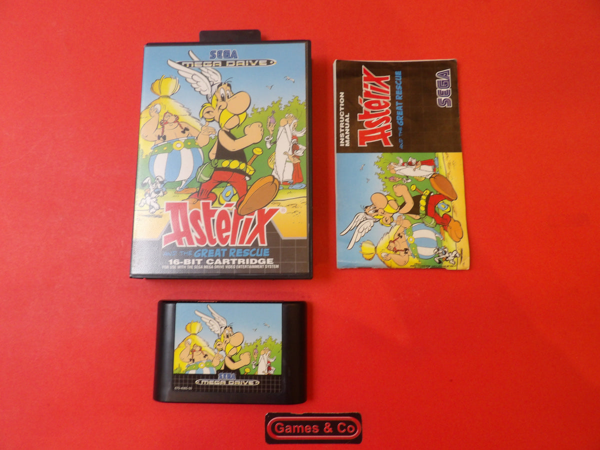 ASTERIX AND THE GRAT RECUE - SEGA MEGA DRIVE